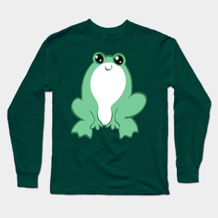 Cute Happy Frog Long Sleeve T-Shirt